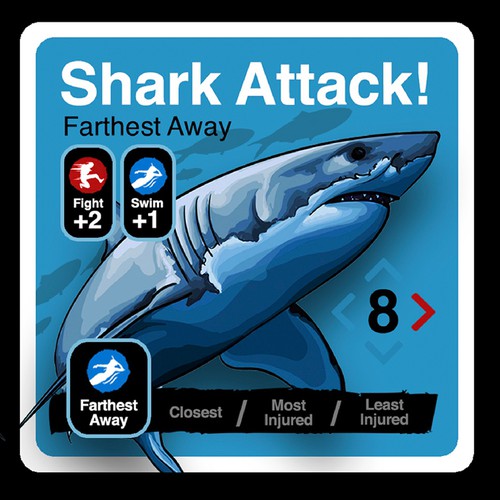 Designs | Design a Vicious Shark Attack Card the Players Won't See ...