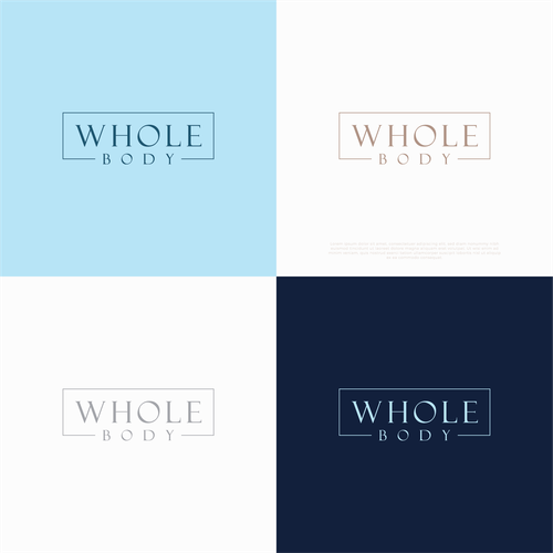 Whole Body Logo Design Design by Facer99