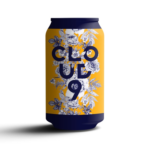 Cloud Nine Cold Brew Contest Design by S A V