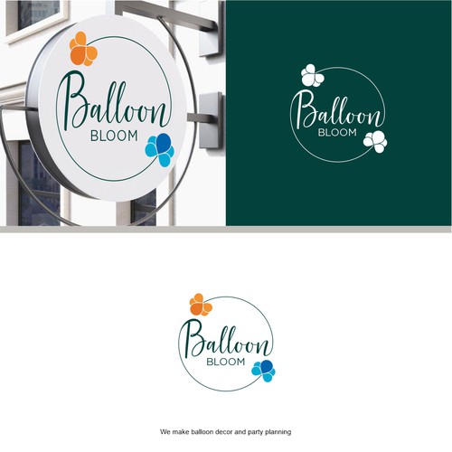 Balloon Bloom Logo Design by rindhia art