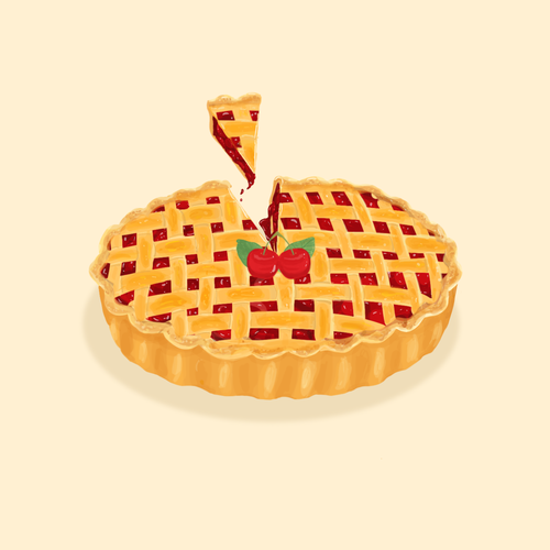 コンペ「Have a slice of tasty pie」のデザイン by Orch30さん 