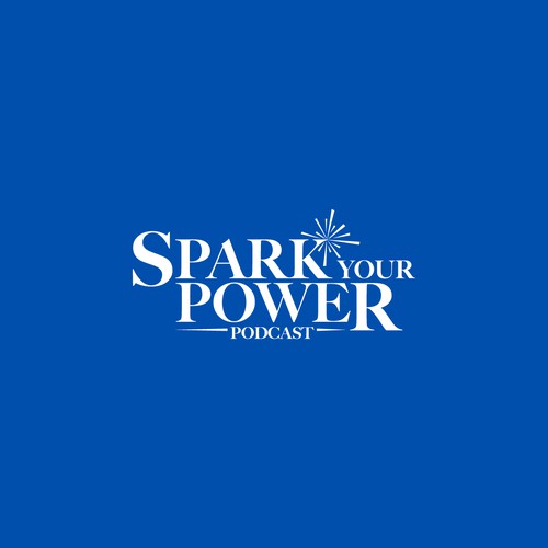 Design my podcast logo - Spark Your Power! Design by Storiebird