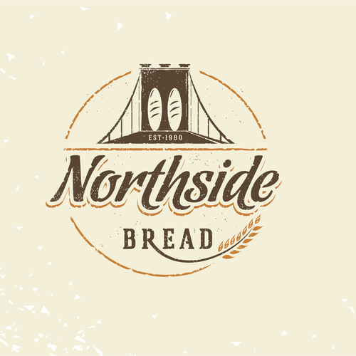 can you create a rustic logo for my bakery specializing in crusty, artisan bread? Design von Zvucifantasticno