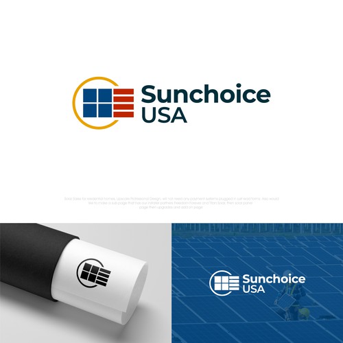 Solar Sales upscale logo  Design réalisé par Dezineexpert⭐