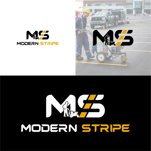 Create Modernized Logo for a Professional Parking Lot Line Striping Company Design by ASA_2622