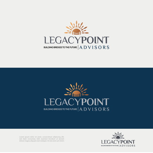 LegacyPoint Advisors Logo Design Design by LEN-ART DESIGN