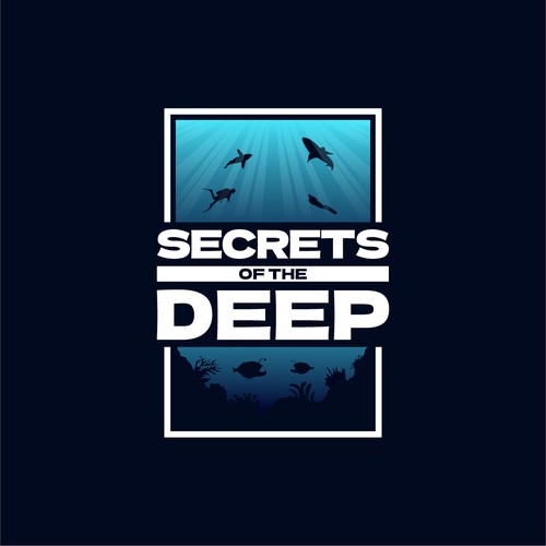 Secrets of the Deep, a logo about a new tv series Ontwerp door harrysvellas