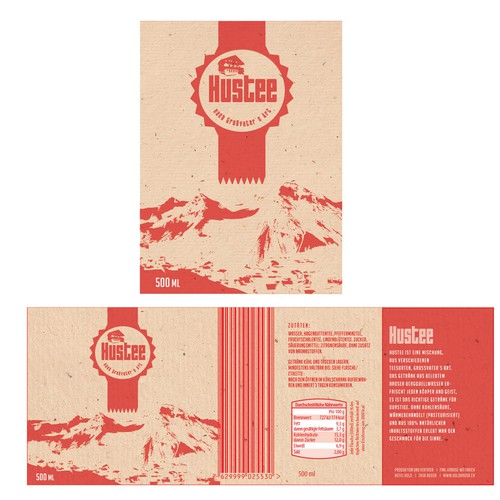 Product label contest entry by LIGAHOCHZWEI