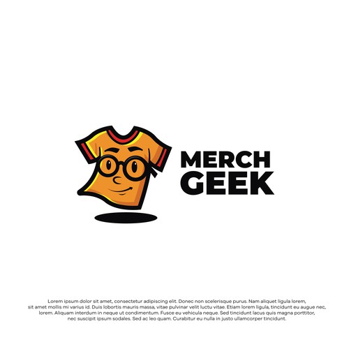 Merch Geek needs a new logo! Design by Yerffej✅