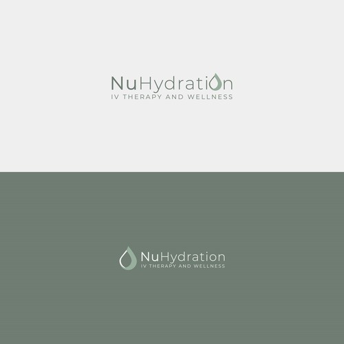 Design a modern IV hydration logo for our IV wellness brand. Diseño de Artista_Designs