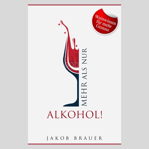 Unique cover for a wine ebook Design by Rashmita