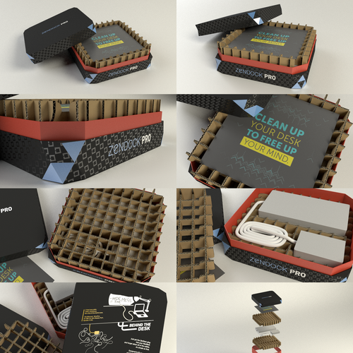 Zenboxx - Beautiful, Simple, Clean Packaging. $107k Kickstarter Success! Design by Krzycho