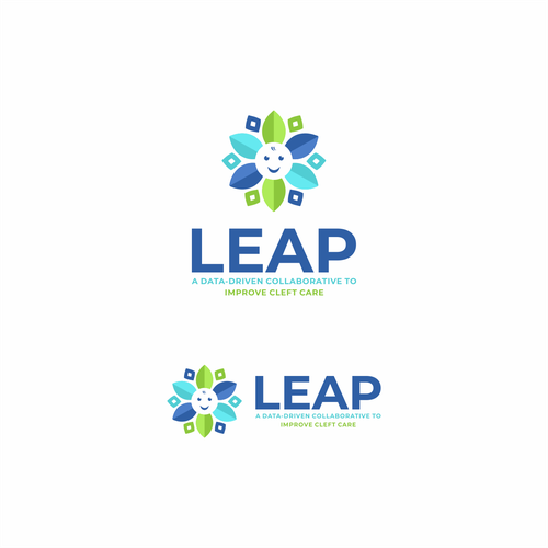 Inspiring logo for a new collaboratory to improve healthcare for young children Design by colorworks™