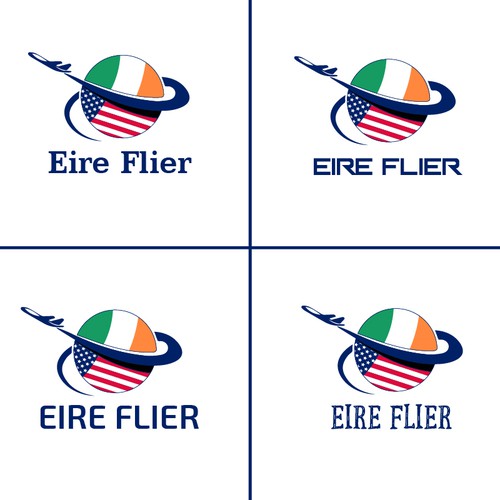 The Eire Flier logo Design réalisé par Eric Studio