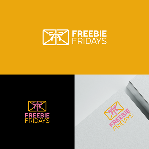 Freebie Fridays - Fun Modern Logo that grabs attention! :) Design réalisé par code.signs