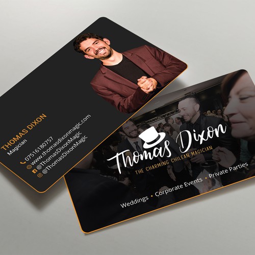 modern magician needs classy business card design] | Business card contest  | 99designs