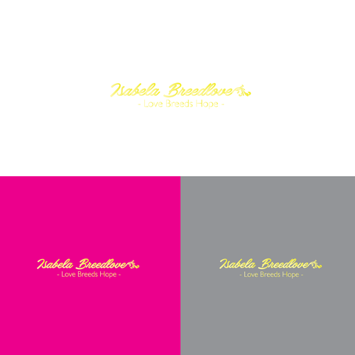 Create a powerful logo for Isabella Breedlove a new artist in the Country Music and she's Latina! Design by Bang Ekky