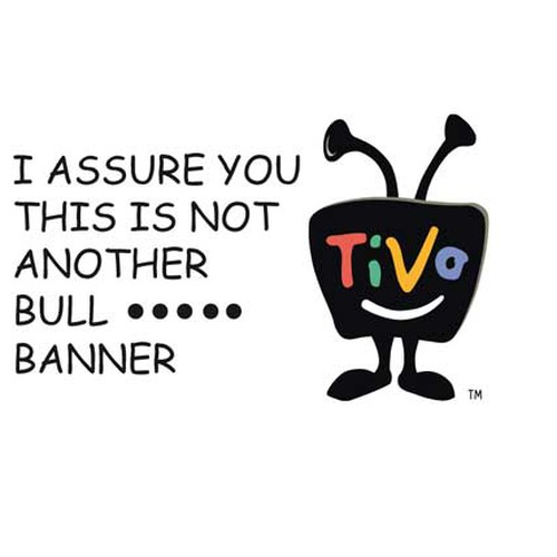Banner design project for TiVo Diseño de Password