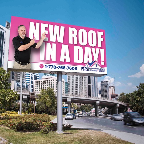 Catchy Billboard Design Design by pafofo99