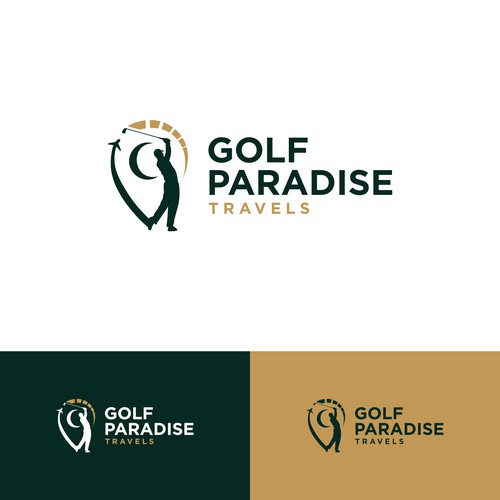 We need a logo that encourage trust and willingness to play GOLF in PARADISE Design by megawon®