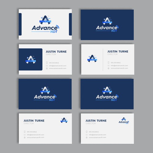 Industrial logo and business card design. Training and consulting firm. Design by creative_emon