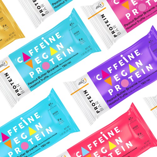 Design a modern, catchy package for a healthy premium energy bar Design by bow wow wow