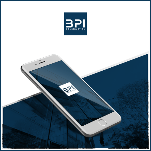 Logo Bpi construction Design by S B 2