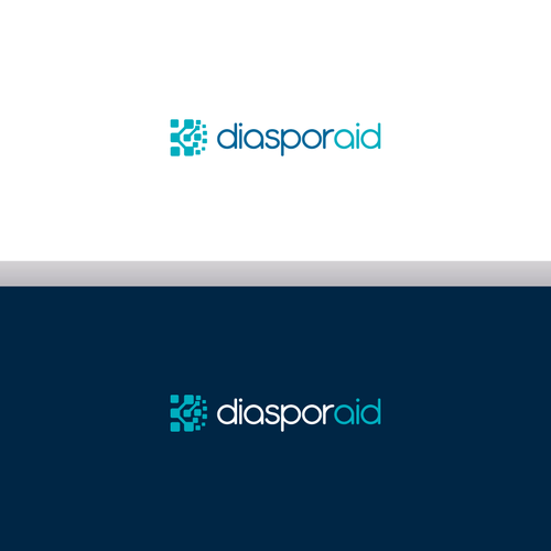 Design a powerful logo for diasporaid, an impact-oriented network/platform for expats Design by Apollo11