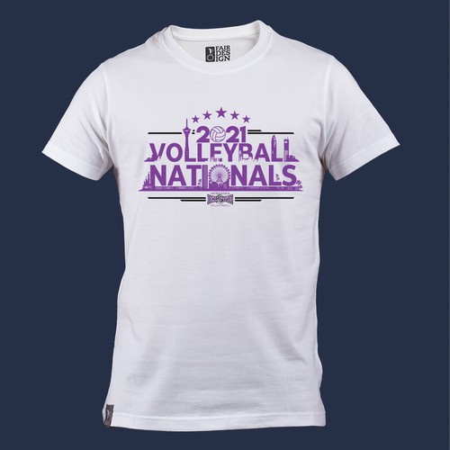 Designs 2021 Volleyball Nationals Shirt Tshirt contest