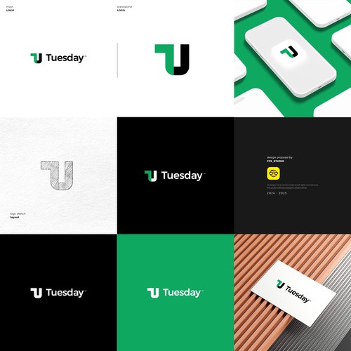 Design a logo for "Tuesday" Design by FF3 ˢᵗᵘᵈⁱᵒ