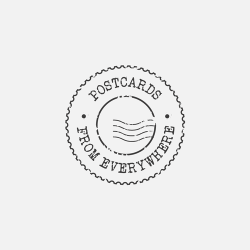 Postcards from Everywhere Logo Design by emilidea