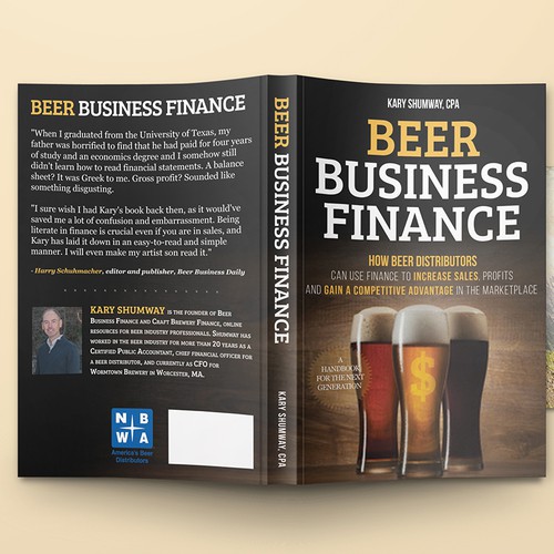 Design an award-winning book cover for the beer business Design by Ciusan