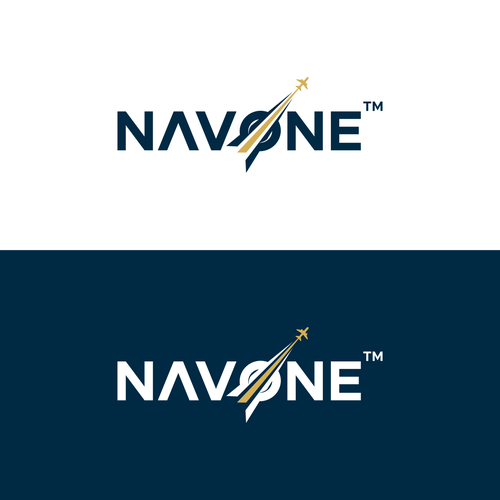 NavOne Logo - Sub Brand of NavPass.aero Design by code.signs