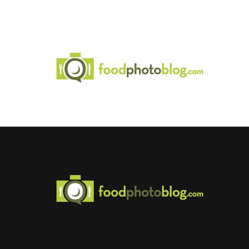 Logo for food photography site Design by deadaccount