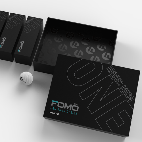 Design Golf Ball Packaging- Outer Box and Inner Sleeve Box-ontwerp door KS BOY