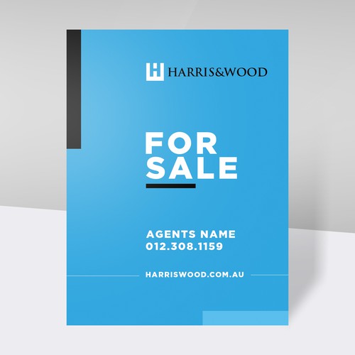 Design a Real Estate Agency For Sale Signboard Signage contest