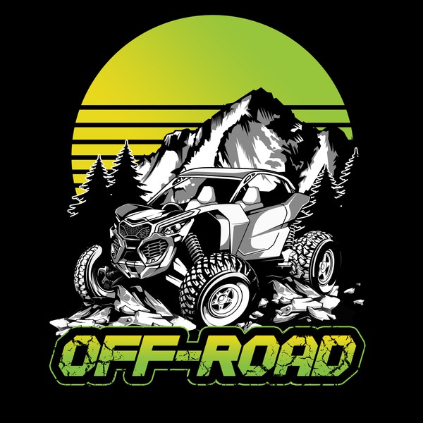 Design by VICDSGN001 titled "Off Road T-shirt design"