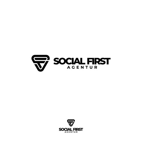 Logo for a new Social Media Agency Design by Khumairart