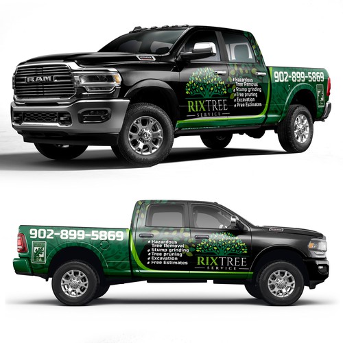 Truck wrap design Design by ssrihayak