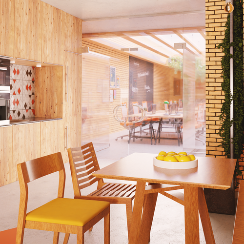 Office design for software development company Design by Artifictial