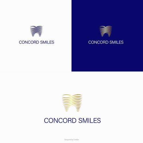 Modern logo for a Cosmetic Dental Practice Design by Creafyx
