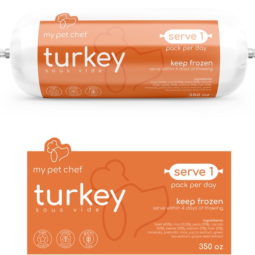 Premium Fresh Dog Food Design von Totoya