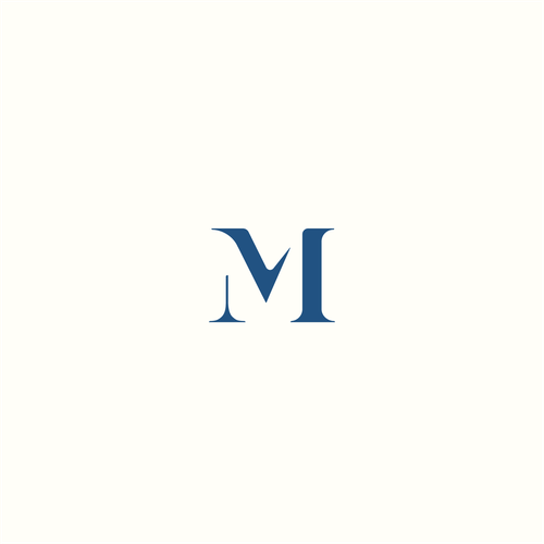 Very simple design. Just the letter M Design réalisé par RedLogo