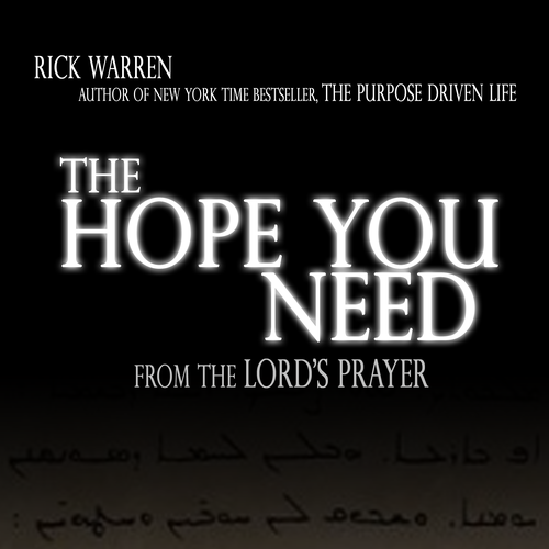 Design Rick Warren's New Book Cover Design réalisé par kimmerharvest