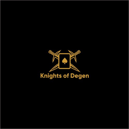 "Knights of Degen" Logo and Branding Design by Checkmates