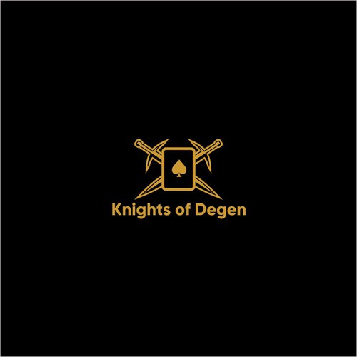 "Knights of Degen" Logo and Branding Design by Ale!StudioDesign