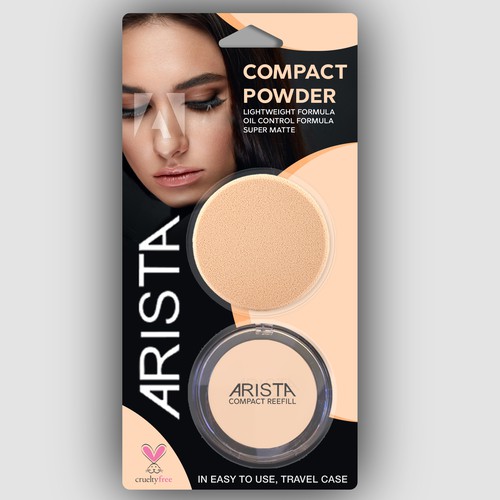 Arista Compact Powder Design by Rajith Shantha