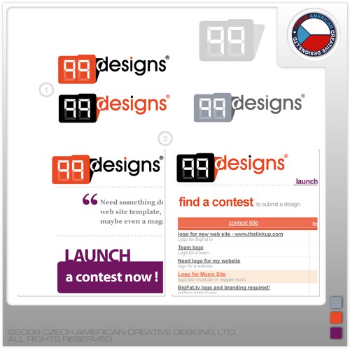 Logo for 99designs Design by BombardierBob™