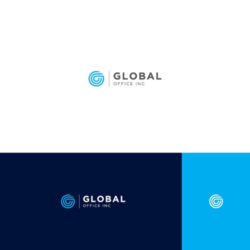 Design a powerful logo for an office equipment company that has global capabilities. Design by sammynerva