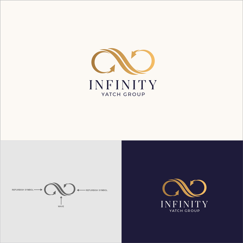 Luxury Yacht Logo Contest Design by Arley™